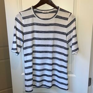rag & bone Striped Tee; Size Large